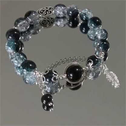 Men's Style Ice Crack Beaded Advanced Niche Bracelets