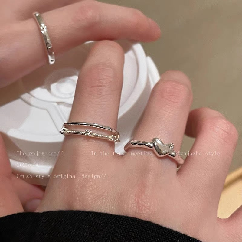 Open-end Zircon Female Design Style Light Luxury Bracelets