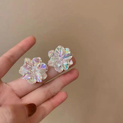 Affordable Luxury Fashion High-grade Small Fresh Flower Earrings