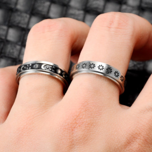 Steel Rotating Moving Niche Decompression Stainless Rings