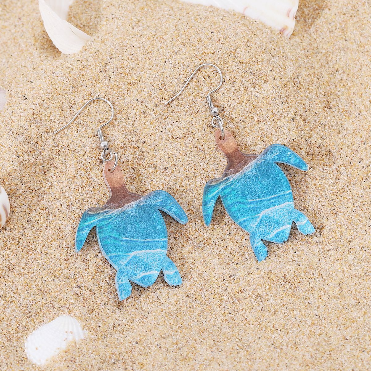 Style Summer Seaside Beach Starfish Turtle Pendants