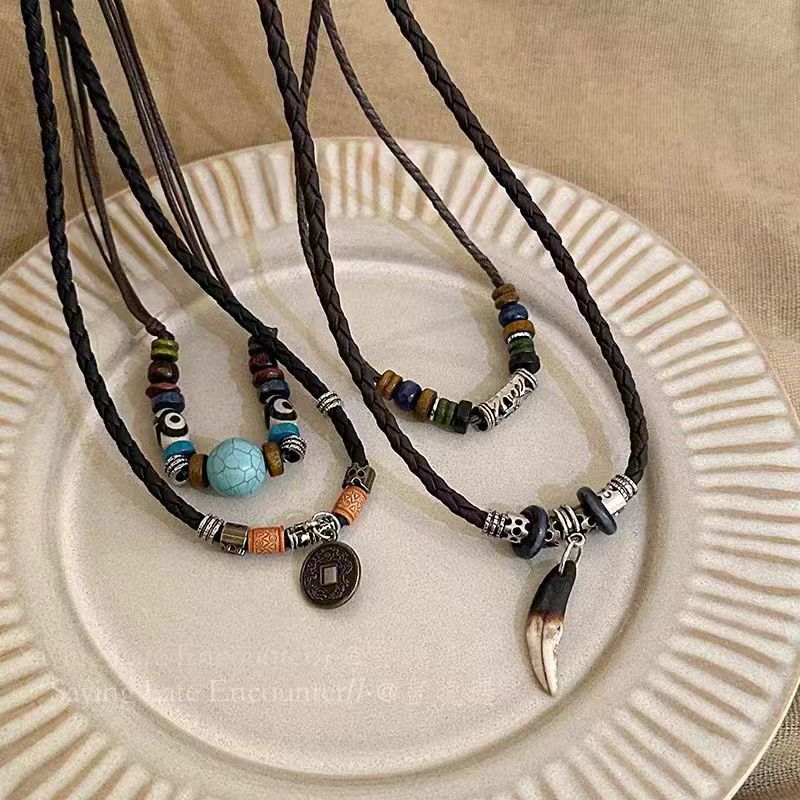 Women's Ethnic Retro Personality Ancient High-grade Clavicle Necklaces