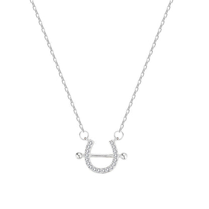 Bar Minimalist Design Niche Temperament Female Clavicle Chain Necklaces