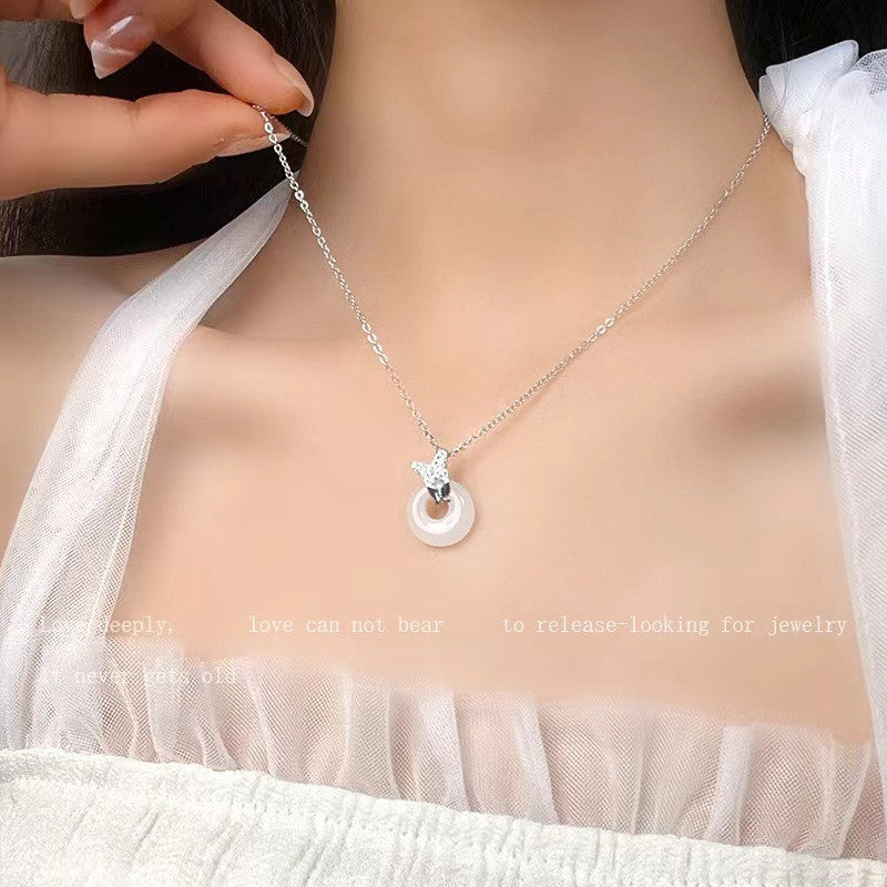 Korean Style Special Interest Light Luxury Pearl Simple Necklaces