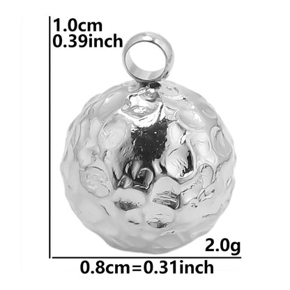 Stainless Steel Ball Ornament Accessories Personal Necklaces