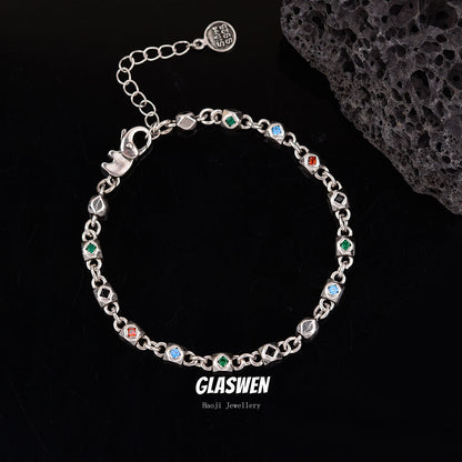 Women's Personalized High-grade Diamond Skirt Temperamental Simple Bracelets