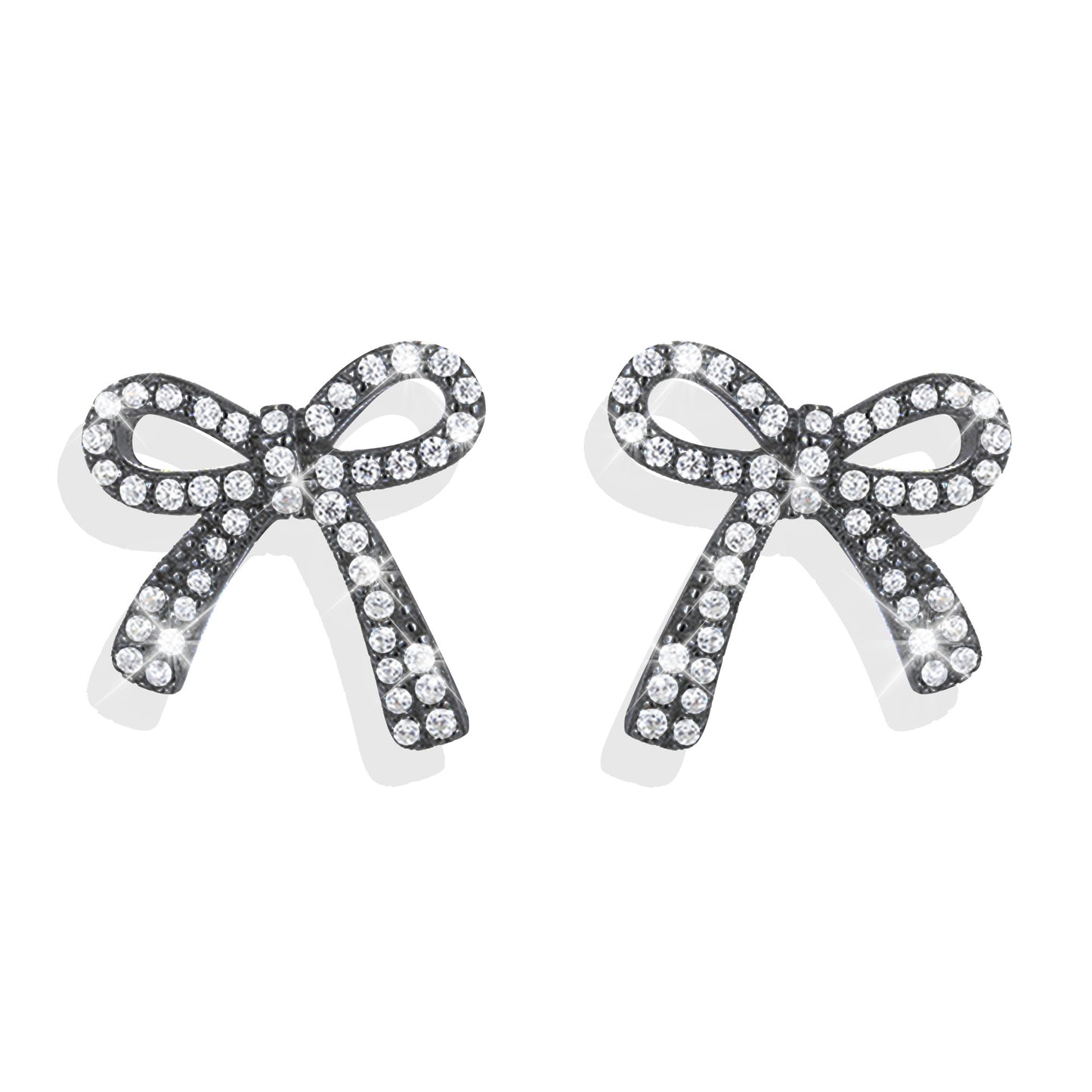 Women's Full Diamond Cross Light Luxury Sier Rings