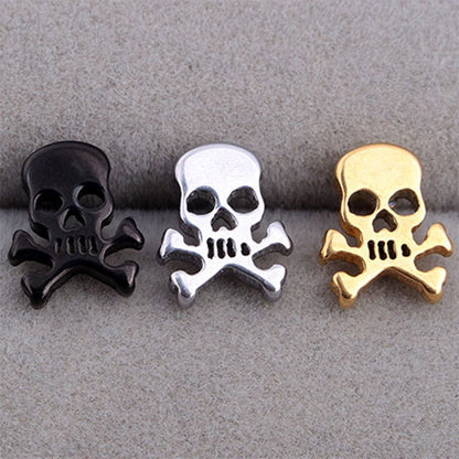 Men's Personalized Minority Skull Titanium Steel Fashion Earrings