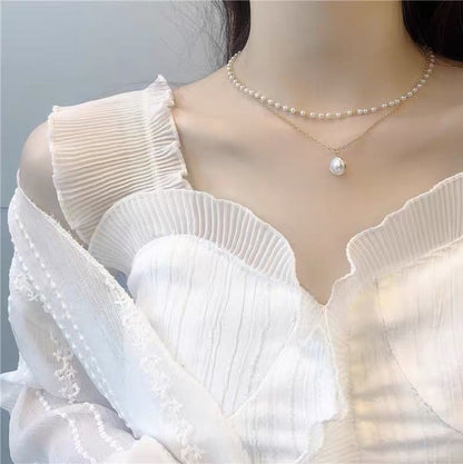 Women's Heart Fashionable Simple Niche Design Clavicle Necklaces