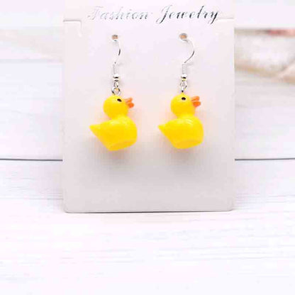 Ice Cream Candy Drink Resin Homemade Earrings