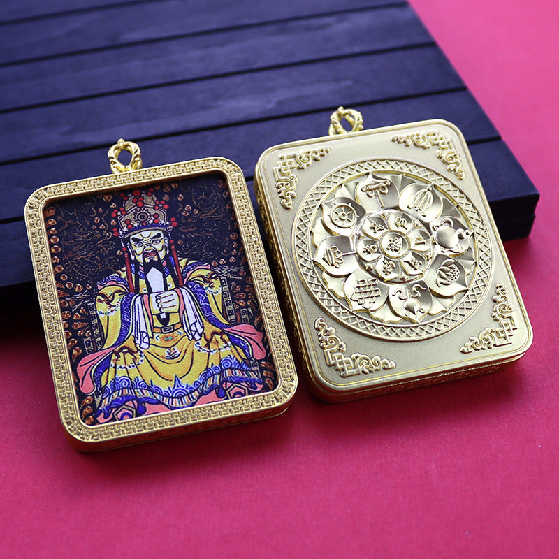 Fifth Master Small Yellow God Wealth Pendants