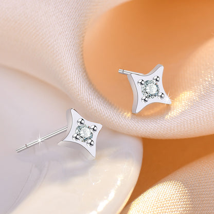 Women's Korean Style Star Ear Temperamental Minority Design Earrings