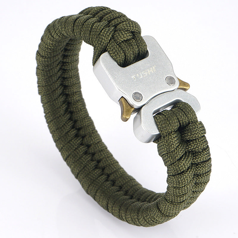 Gift Creative Parachute Cord Core Survival Bracelets