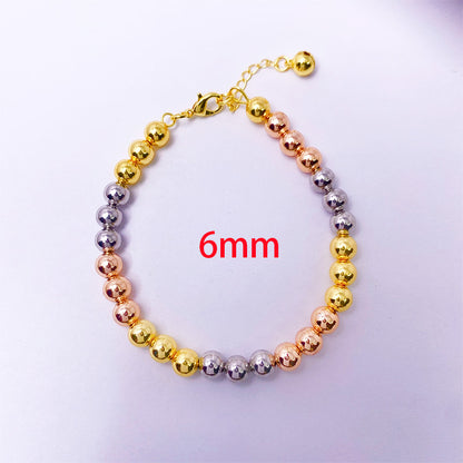 High-grade Mixed Color Lucky Beads Adjustable Fashion Jewelry Bracelets