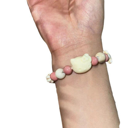 Women's Durable Ceramic Chinese Cute Girlfriends Bracelets