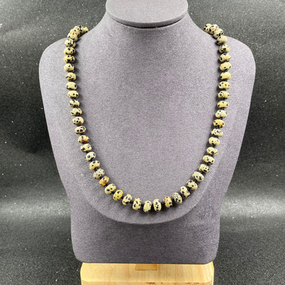 Crystal Agate Colorful Hollow Bead Abacus Necklaces