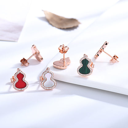 National Fashion Auspicious Kirin Gourd Female Earrings