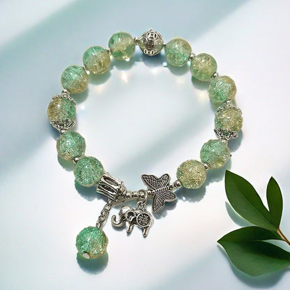 Jade Broken Glazed Female Temperament High Sense Bracelets