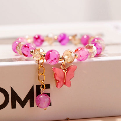 Butterfly Simple Full Beads Live Broadcast Female Indie Bracelets