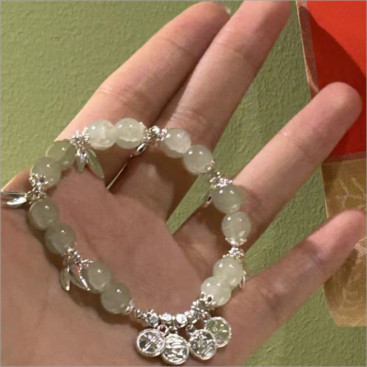 Women's Hot Flower Beaded Advanced Cold Feeling Bracelets