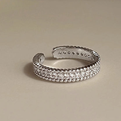 Cross Zircon Light Luxury Minority Design Rings