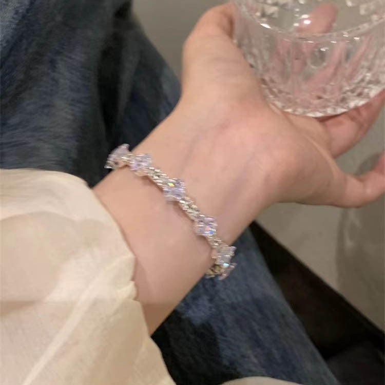 Escape Minimalist Sweet Bow Snake Bones Chain Female Bracelets