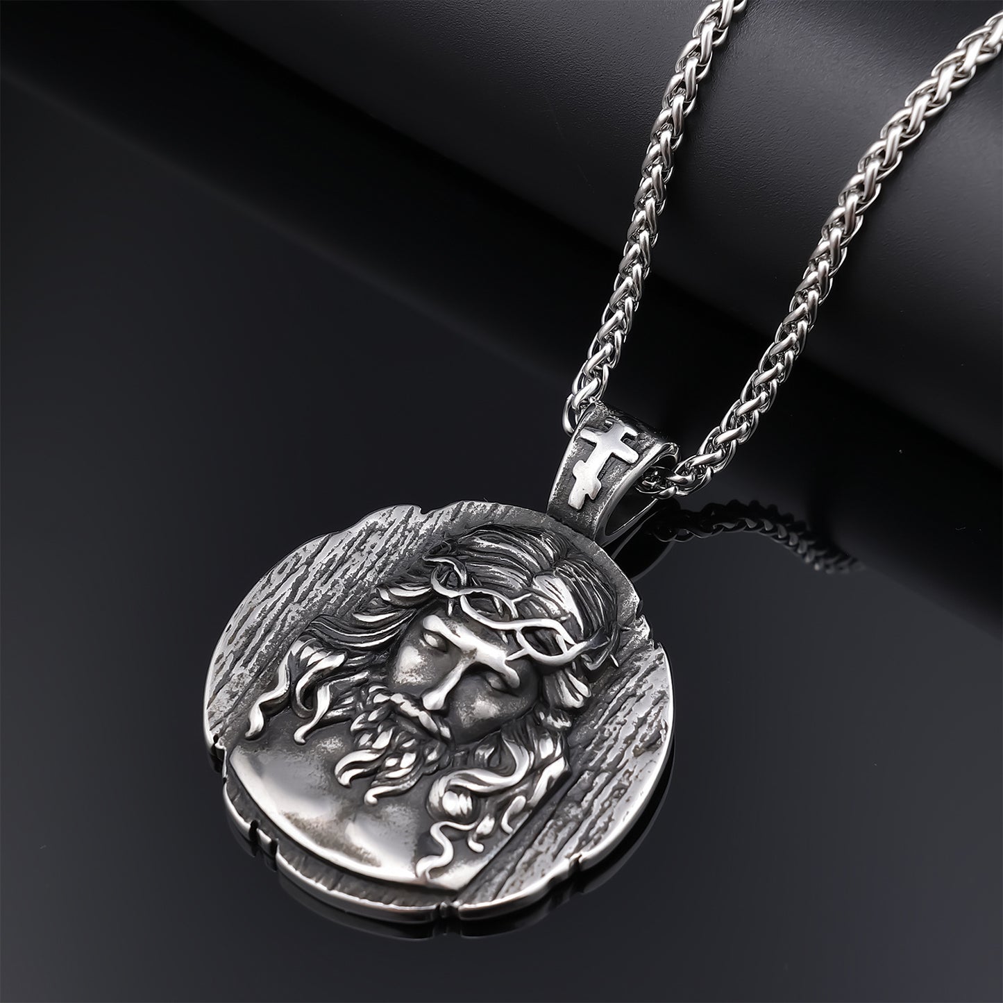 Hot Stainless Steel Personality Hipster Vintage Pendants