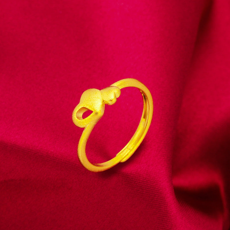 Women's Opening More Than Vietnam Placer Gold Rings