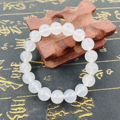 Women's Moonlight Chalcedony Agate Natural Moonstone Fresh Gift Bracelets