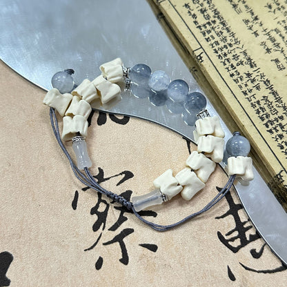 Style Ancient Bamboo Beaded Butterfly Female Design Bracelets