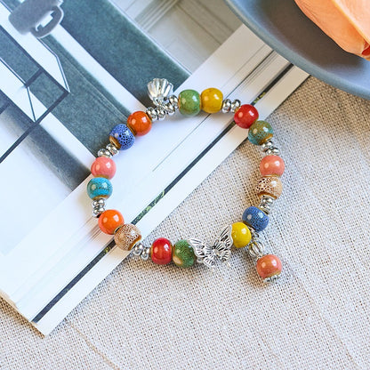 Women's Ceramic Niche High-grade National Style Chinese Bracelets
