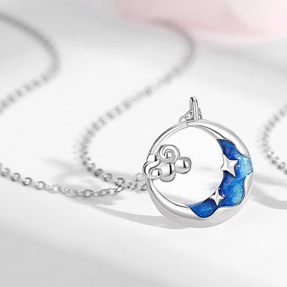 Of Fresh Moonstone Fashion Gold Flower Necklaces