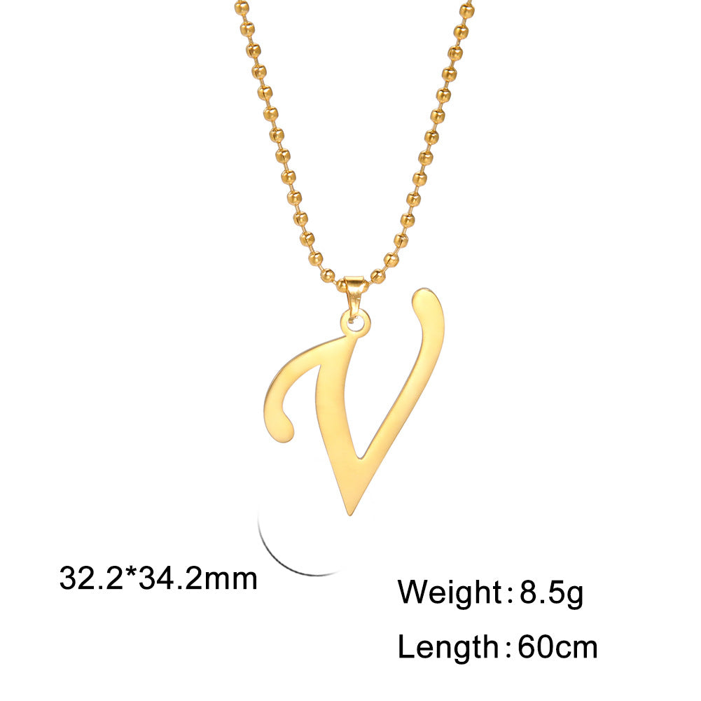 Steel Real Gold Plated Cutting Color Necklaces