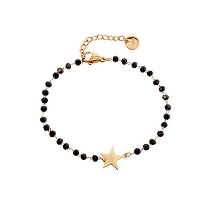 Clover Female Simple Couple Rose Gold Bracelets