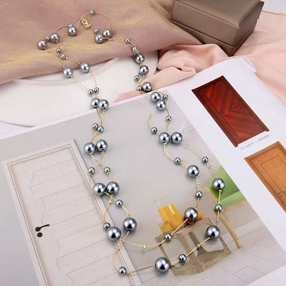 Slouchy Graceful Ball Plunger Series Set Necklaces