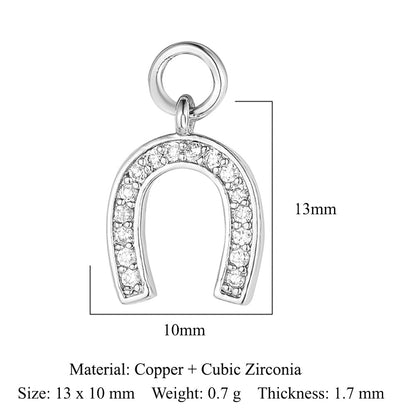 Cat Snake Copper Zircon Ornament Accessories Pendants