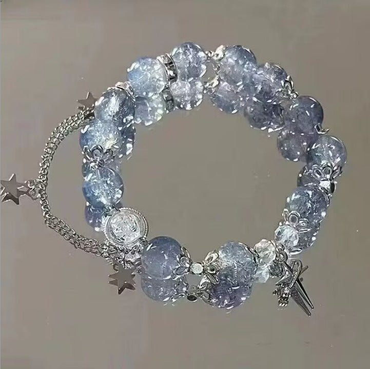 Fishtail Blue Color Ethnic Style Sea Bracelets