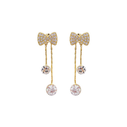 Niche Design Geometric Pearl Fashion Ear Earrings