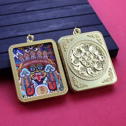 Fifth Master Small Yellow God Wealth Pendants