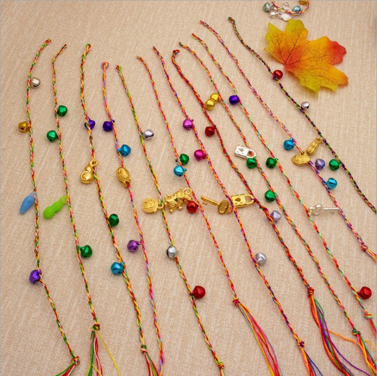 Festival Colorful Rope Ethnic Style Braiding Thread Bracelets