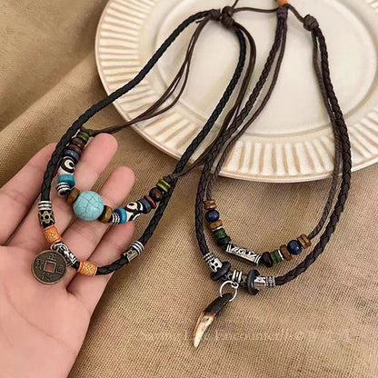 Women's Ethnic Retro Personality Ancient High-grade Clavicle Necklaces