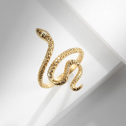 Water Snake Viper Beauty Enchanting Simulated Rings