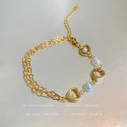 Women's Style Love Camellia High Sense Light Bracelets