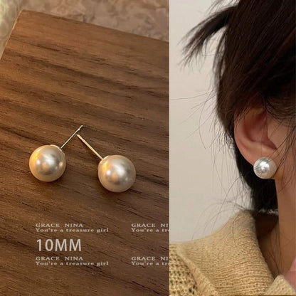 Women's Comfortable Pearl Trendy For Graceful Earrings