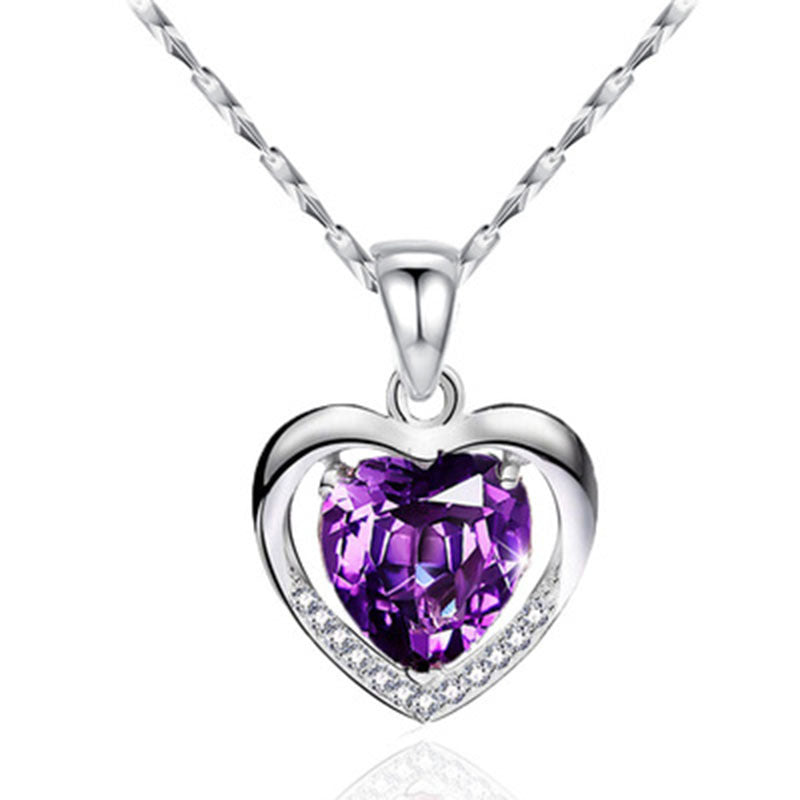 Women's Korean Light Luxury Minority Heart-shaped Simple Pendants