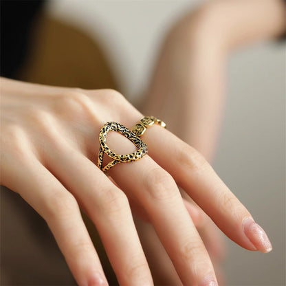 Vae Gold Black Series Love Bird Female Rings