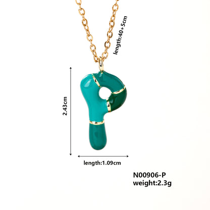 Elegant New English Letter Female Style Necklaces