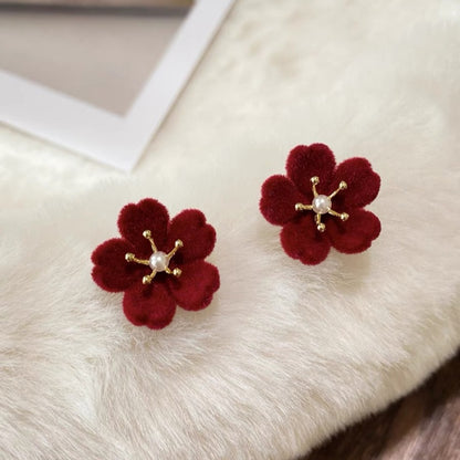 Affordable Luxury Fashion High-grade Small Fresh Flower Earrings