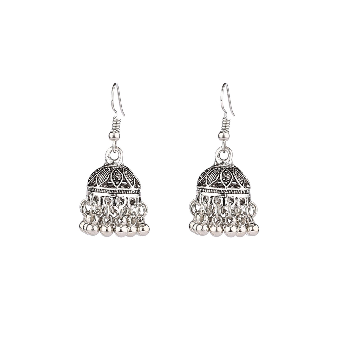 Ethnic Style Bell Alloy Jewelry Design Earrings