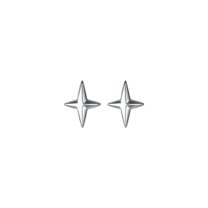 Women's Lodge Sier Simple Summer Fresh Glossy Earrings